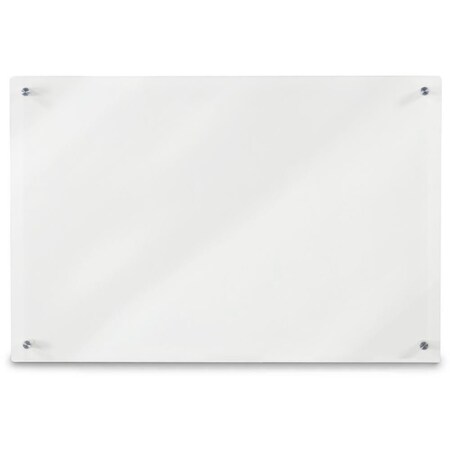 United Visual Products Sliding Door Indoor Enclosed Corkboard, 7 UV9010ACS-WHITE-FORBO